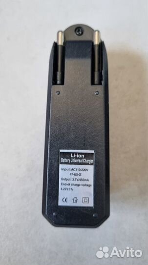 Аккумулятор 18650 Li-Ion 3,7V 5000mAh, 4800mAh+з/у