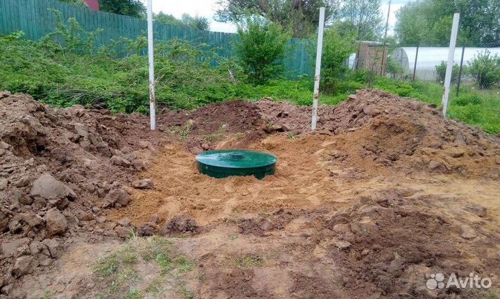 Бетонный септик