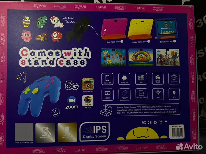 Детский планшет 10 дюймов 6/256GB