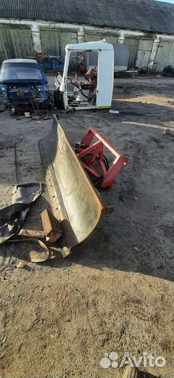 Отвал и щетка для мтз