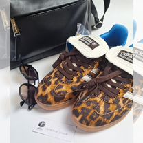Adidas samba wales bonner leopard