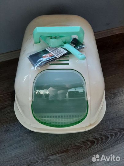 Туалет домик для кошек