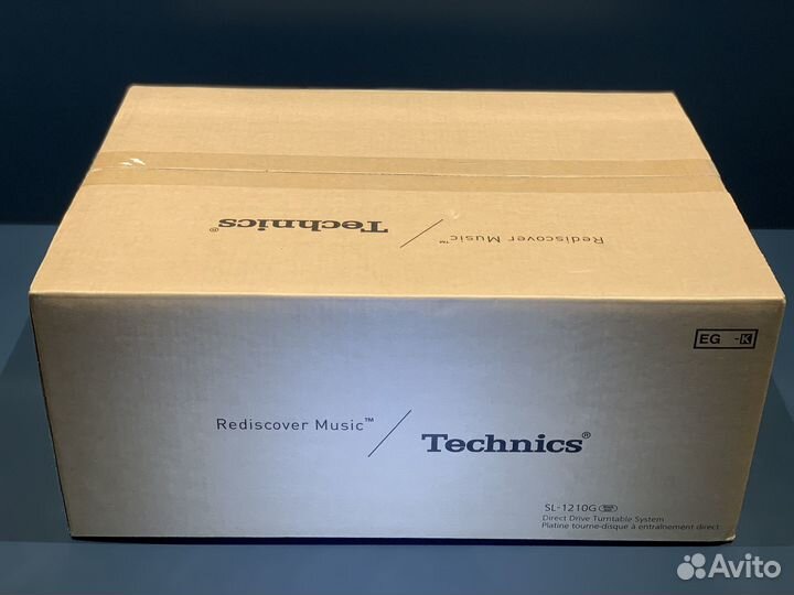 Technics SL-1210G Black новый в наличии