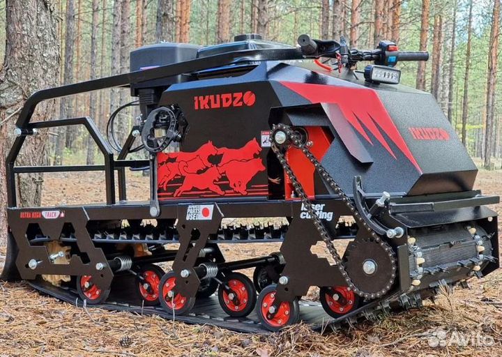 Мотобуксировщик ikudzo 125/50 K9 в наличии и Б/У