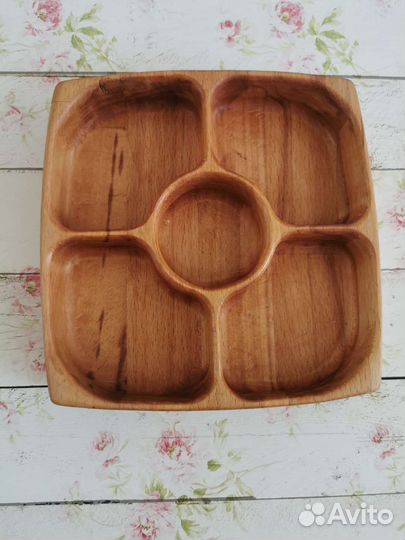 Менажница деревянная