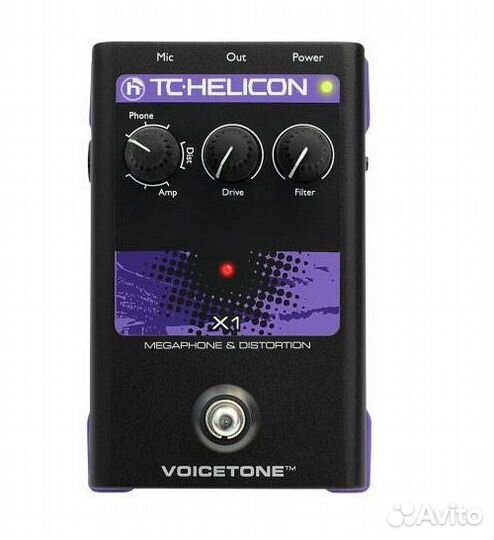 Педаль эффекта TC helicon voicetone X1