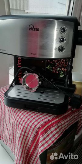Кофеварка рожковая vixter