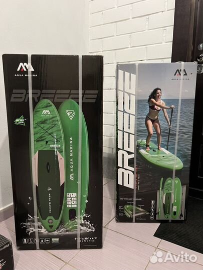 Sup доска aqua marina breeze
