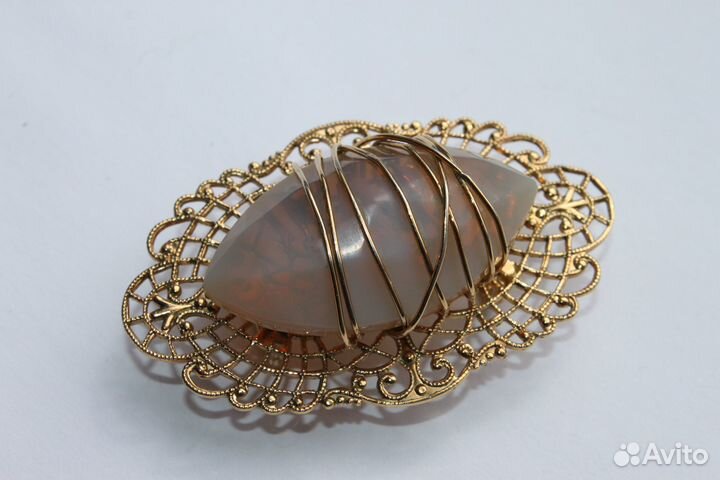 Винтажное украшение. брошь пряжка накладка 