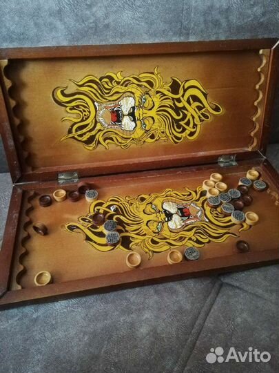 Нарды ручной работы бу, 54*48см ширина