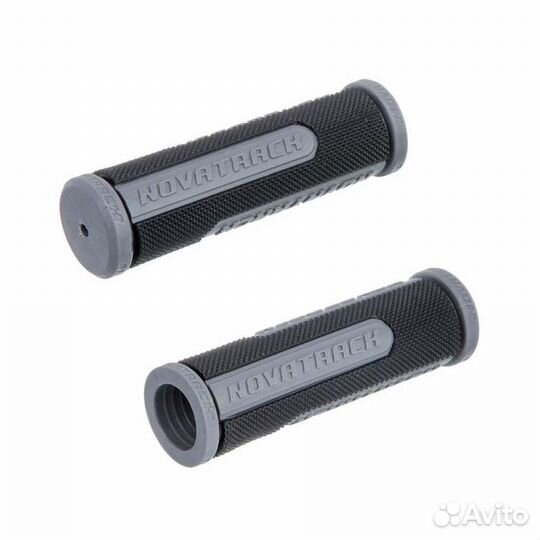 Грипсы Novatrack, 110мм, черно-серые