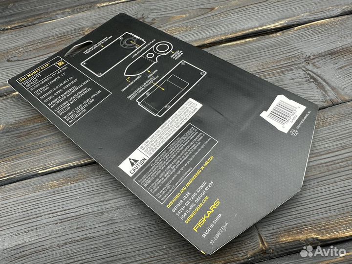 Нож-зажим для денег Gerber