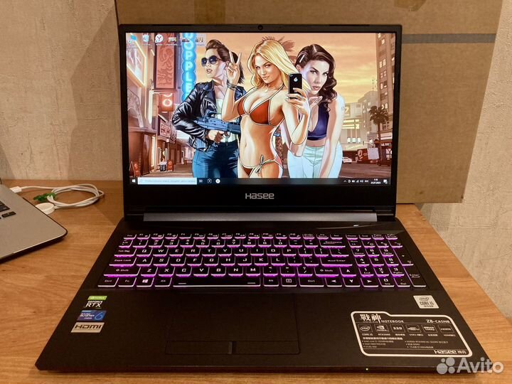 Игровой ноутбук Hasee Z8