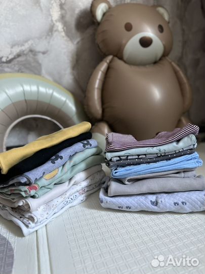 Детские вещи пакетом на мальчика 68 74