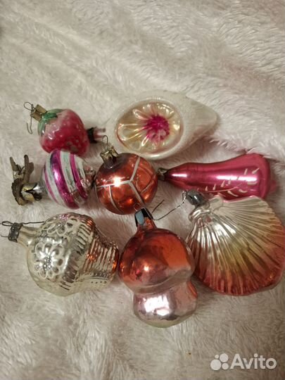 Елочные игрушки СССР