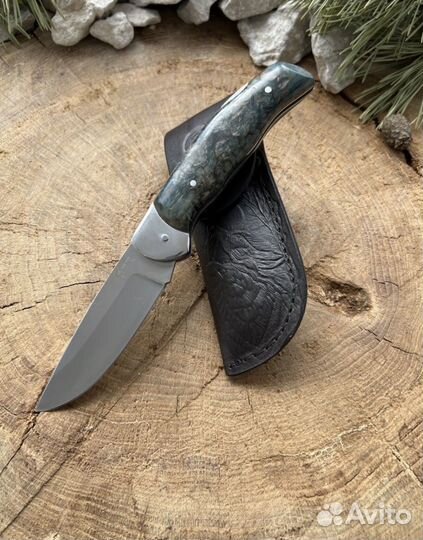 Нож складной клык сталь VG10