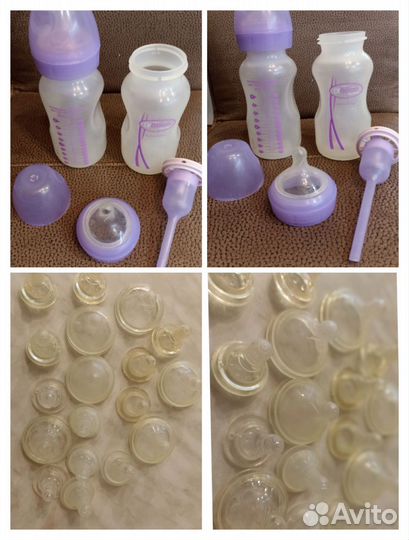 Поильники бутылочки тарелки