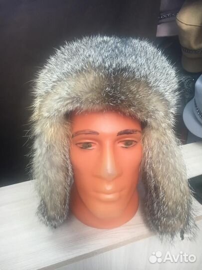 Шапка ушанка мужская