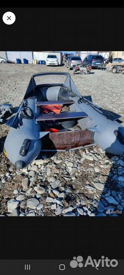 Лодка надувная бу