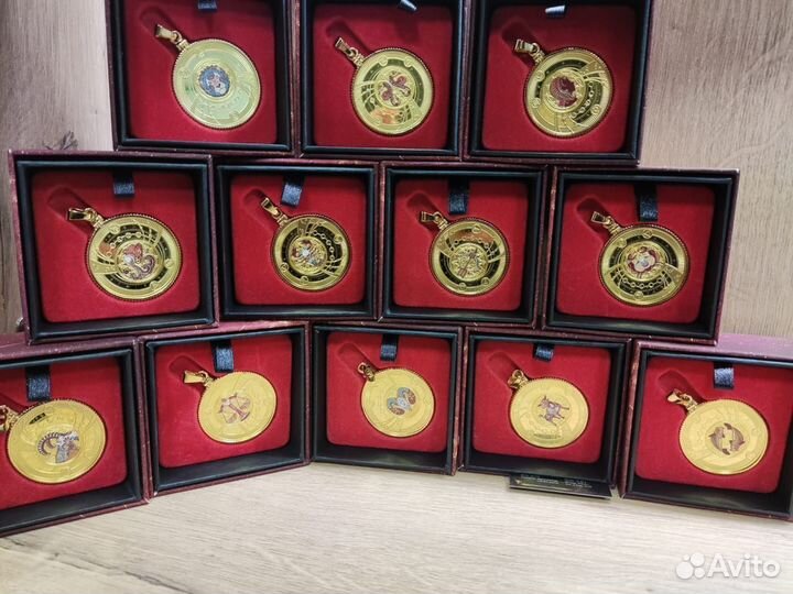 Знаки Зодиака с подвеской, 10 гр. Камерун