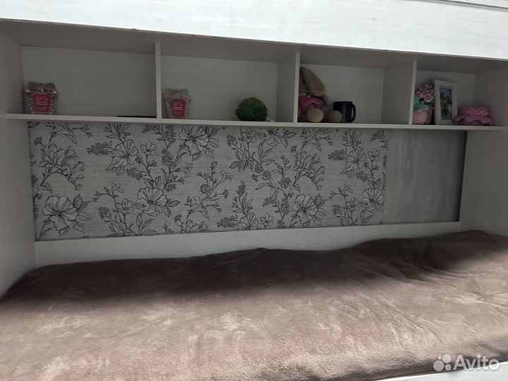 Двухъярусная кровать бу с матрасами