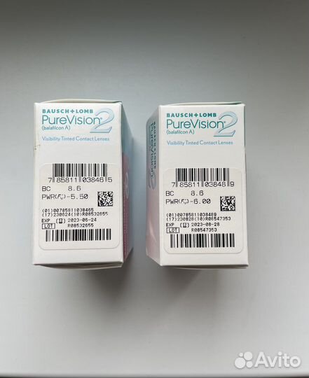 Контактные линзы для глаз