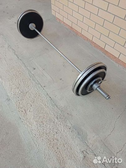 Штанга олимпийская СССР 1980 года