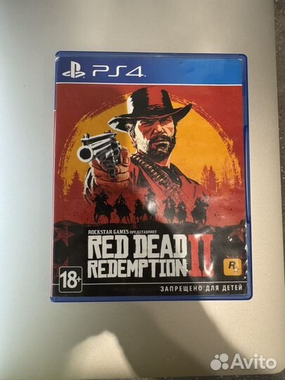 Red Dead Redemption 2 ps4 диск