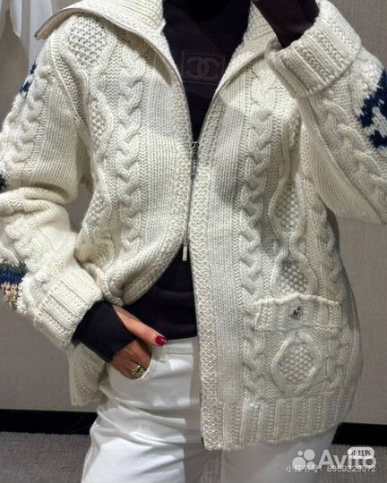 Кардиган на молнии Chanel