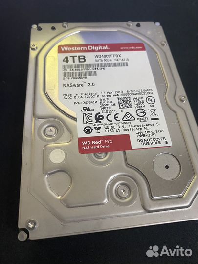 Western Digital WD Red Pro 4 тб