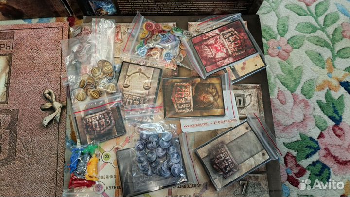 Настольная игра Метро 2033