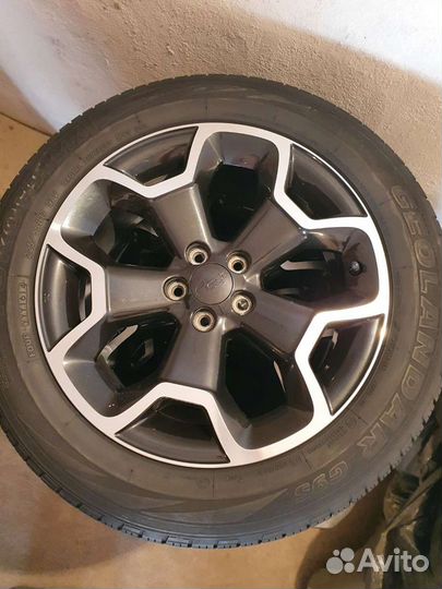 Колеса на Subaru XV оригинал r17 лето 4 штуки