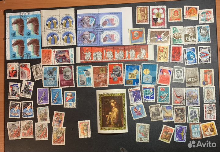 Почтовые марки СССР гашеные