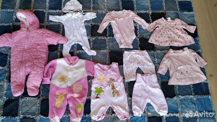 Комплекты одежды для девочки 0-2 года