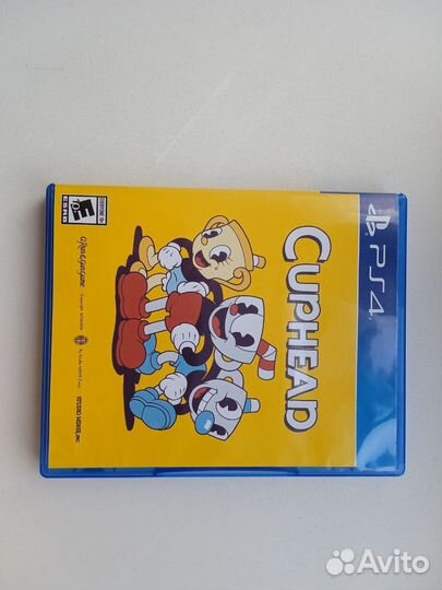 Диски на ps4 cuphead