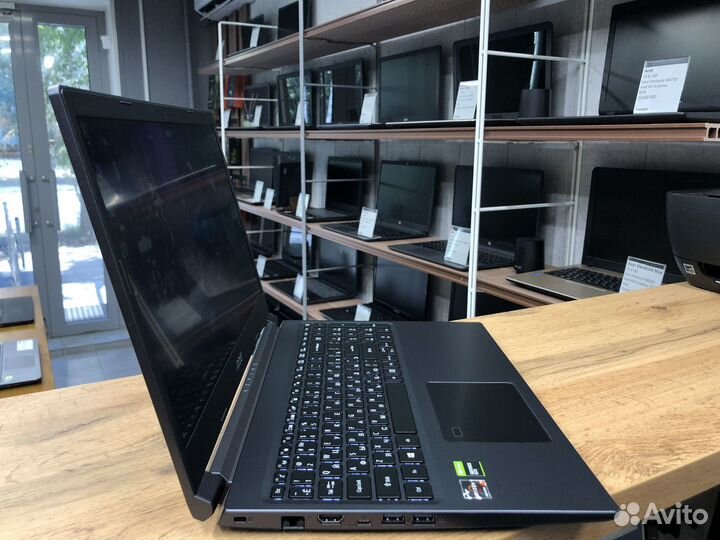Мощный Acer/Ryzen 7/12Gb/nvidia GTX 1650/512SSD
