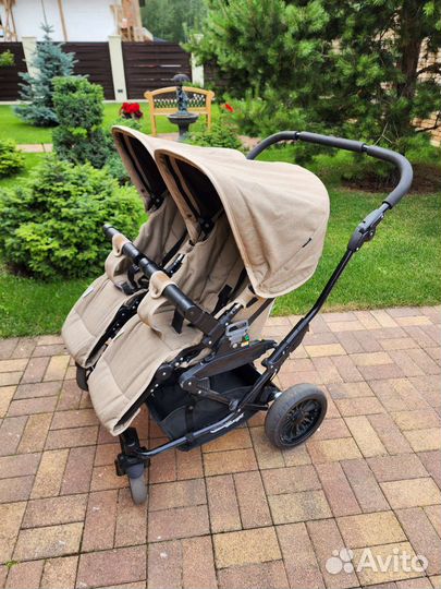 Коляска для двойняшек Emmaljunga Double Viking 735