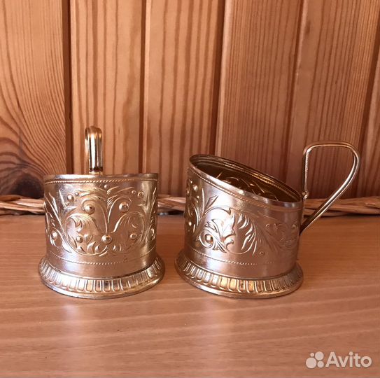 Подстаканник алюминий СССР