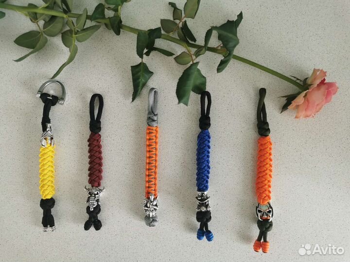 Брелок для ключей ручной работы / темляк