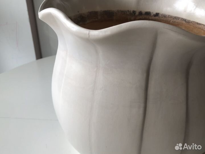 Цветочный керамический горшок