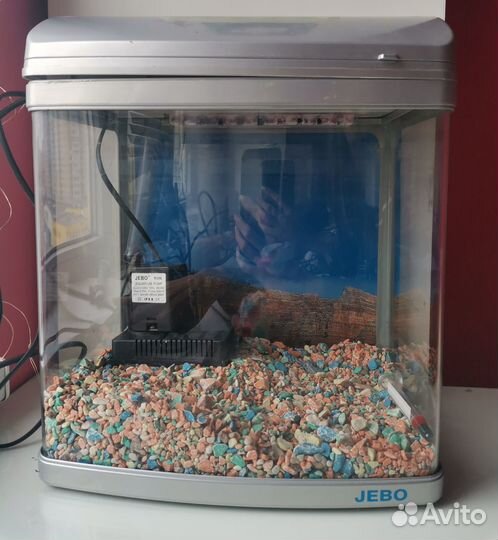 Аквариум jebo R331 - 20л 31,5*23,5*37см 1*8Вт