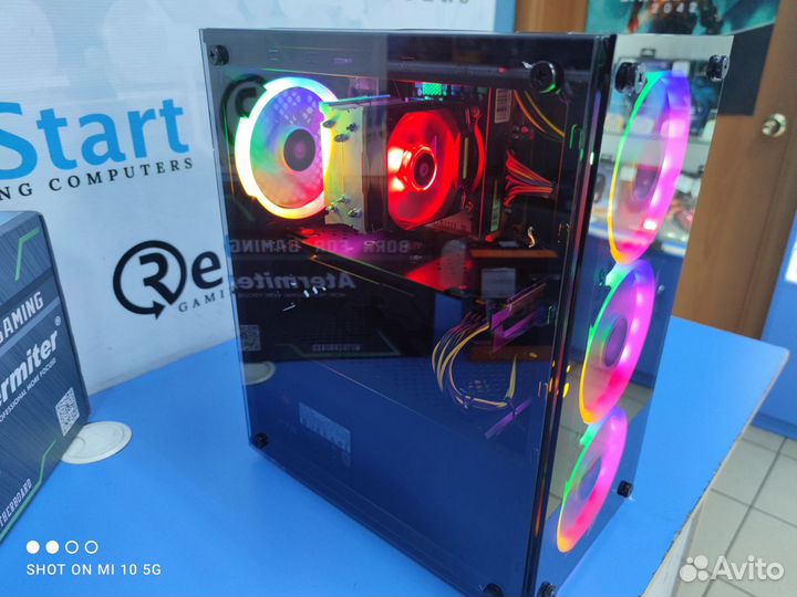 Современный пк (10ядер 16DDR4 SSD RX570 8gb)