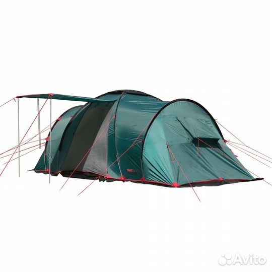 Палатка BTrace Ruswell 4 (Зеленый) (T0263)