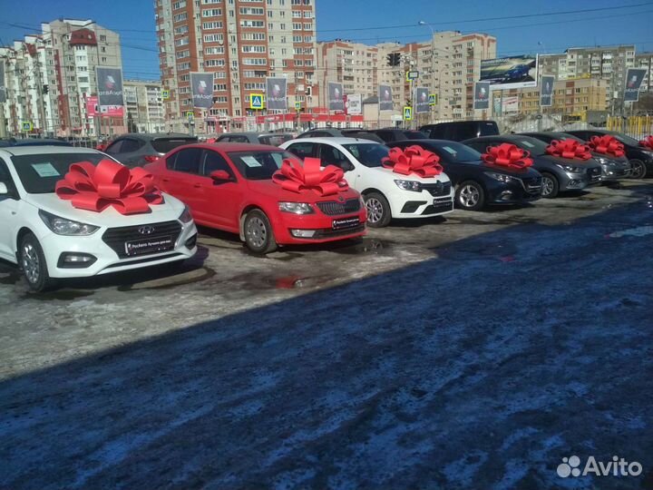 Большой бант на машину