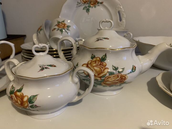 Чайный сервиз. Польша, СССР,1956 г