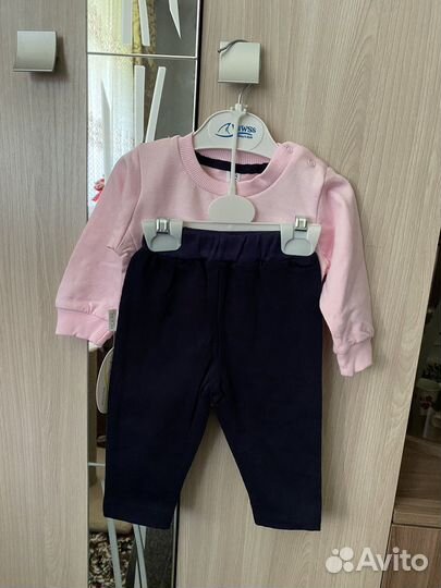 Костюм двойка для девочки новый