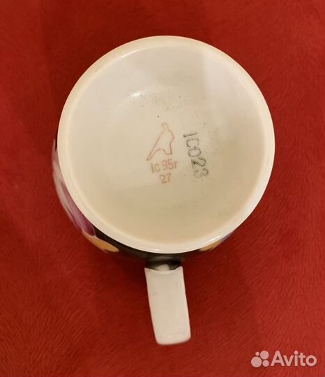 Бокал гигант Дулево агашка