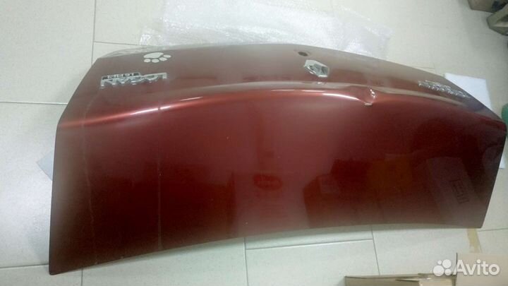 Renault Logan крышка багажника на Логан фаза 1