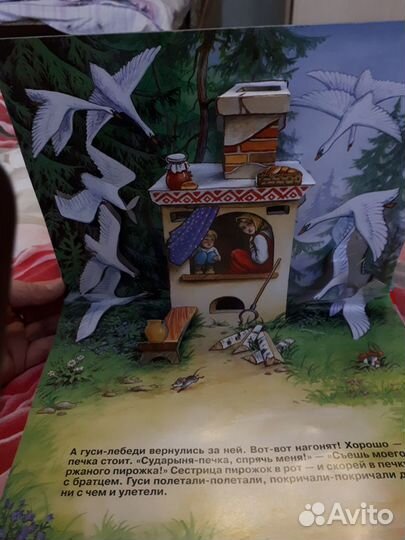 Книга,Гуси-Лебеди, панорамная