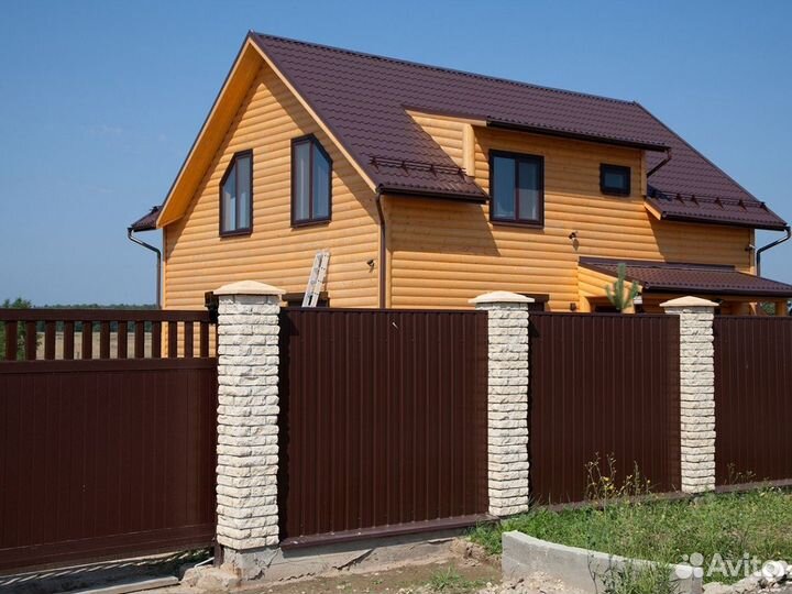 Профнастил фасадный забoрный